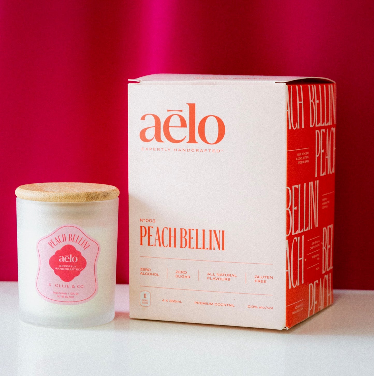 Peach Bellini by aēlo x Ollie & Co.