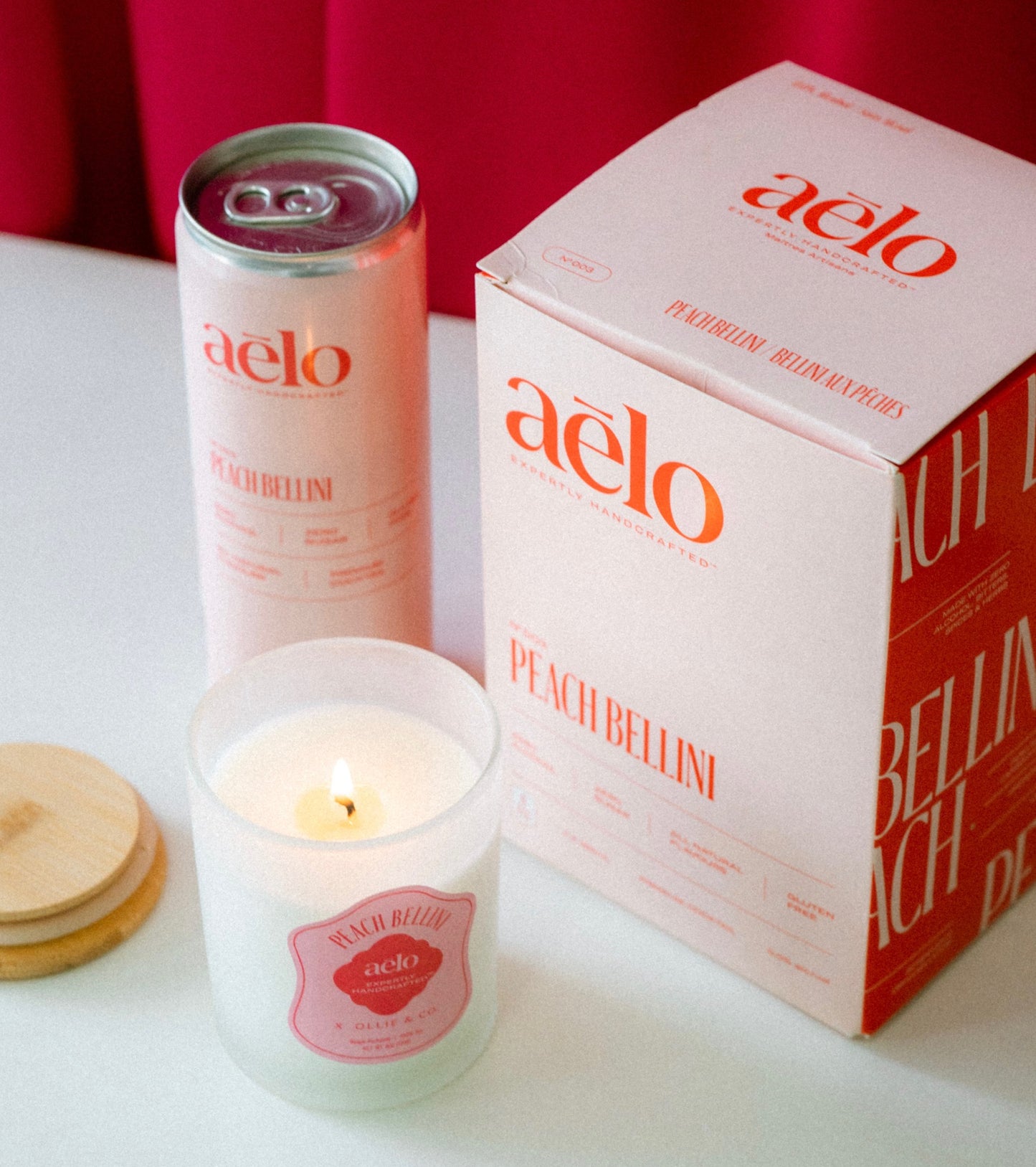 Peach Bellini by aēlo x Ollie & Co.
