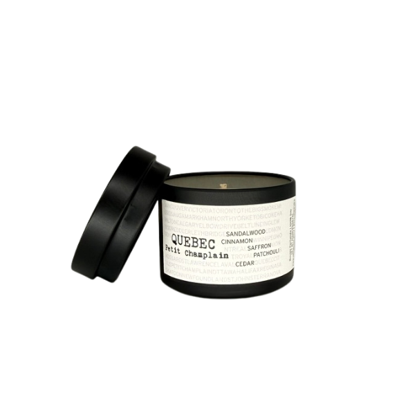 2oz single soy candles by Ollie & Co. in Canada-themed city scents.