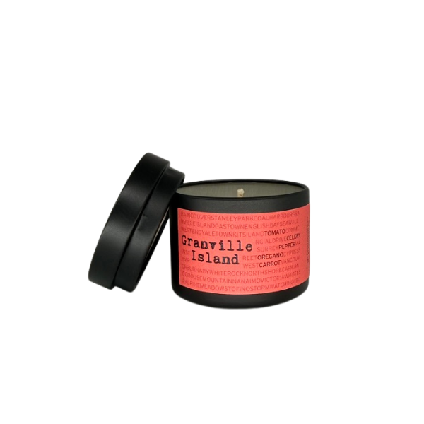 2oz single soy candles by Ollie & Co. in Canada-themed city scents.