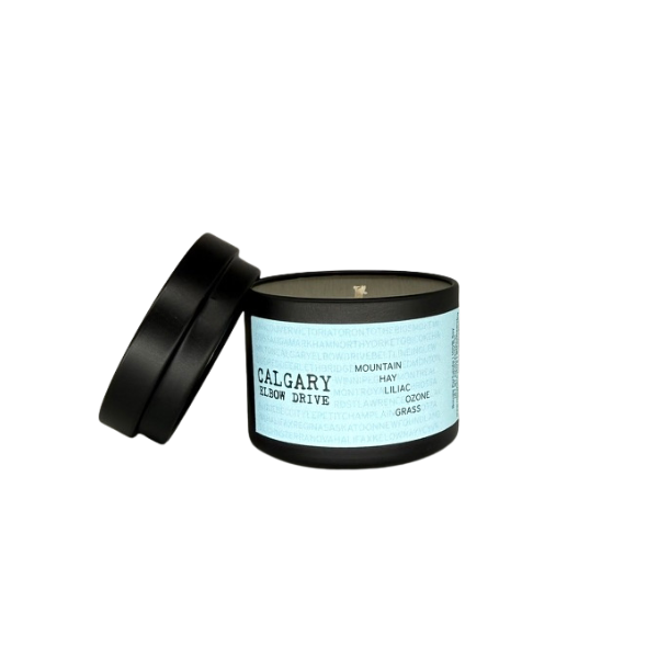 2oz single soy candles by Ollie & Co. in Canada-themed city scents.