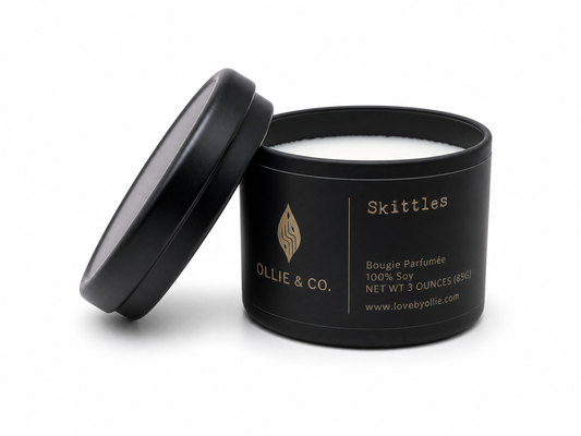 Skittles by Ollie & Co. with red Skittles, fruity candy.